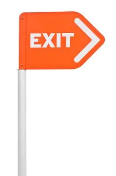 Exit sign Stock-Illustration