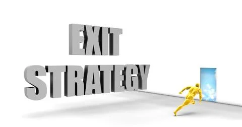 Exit Strategy Stock Illustration