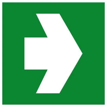 Exit Symbol Sign, Vector Illustration, Isolate On White Background Label. EPS Stock Illustration