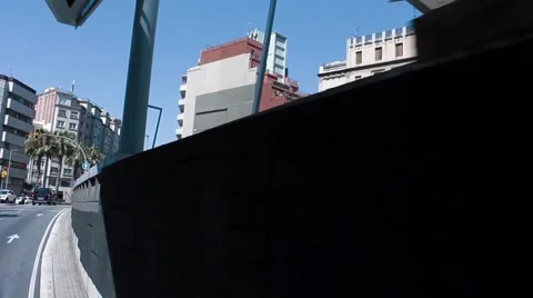 Exit from a Tunnel Stock Footage 48532306