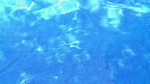 Exiting Pool Stock Footage 22795325