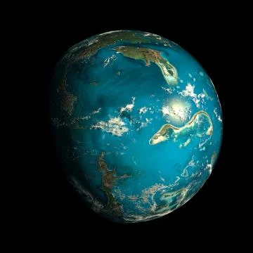 Exo Planet Stock Illustration