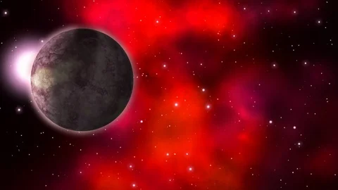 Exoplanet background. Loop. Stock Footage 90981744