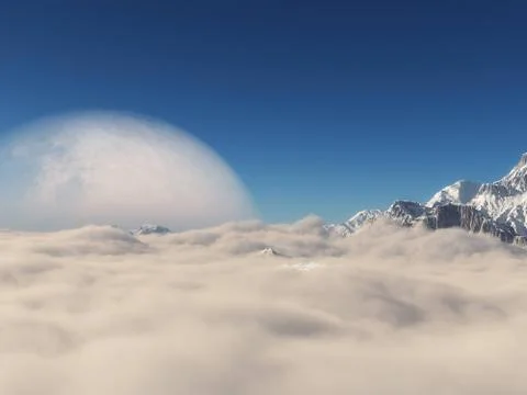 Exoplanet Exploration Stock Illustration