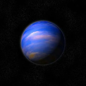 Exoplanet Stock Illustration