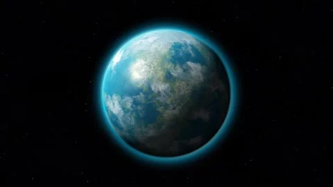 Exoplanet Proxima Centauri b or Alpha Centauri Cb an exoplanet orbiting Stock-Footage 275289703