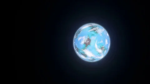 Exoplanet water Stock Footage 83235211