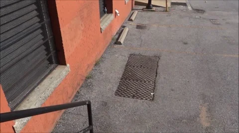 Exorcist stairs Video stock 8550800