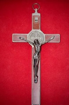 The exorcist's cross 스톡 사진