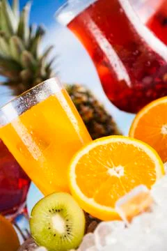 Exotic alcohol drinks Free Stock Photos