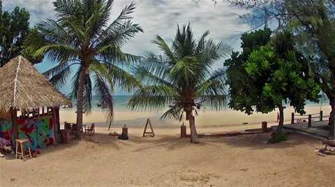 Exotic beach Stock Footage 48712790