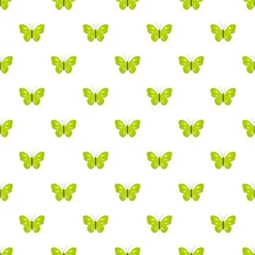 Exotic butterfly pattern seamless Illustrazione stock