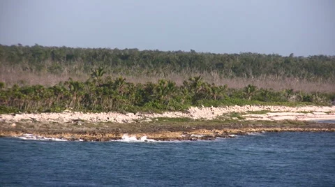 Exotic coastline Stock Footage 2057916