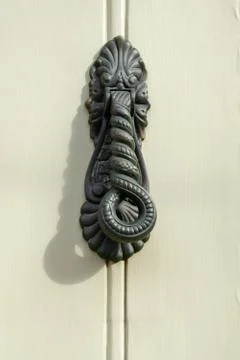 Exotic door knocker Stock Photos