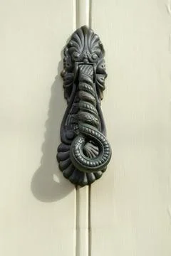 Exotic door knocker Stock Photos
