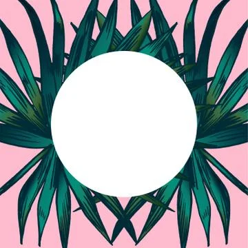Exotic flowers set. Botanical vector vintage illustration Illustrazione stock