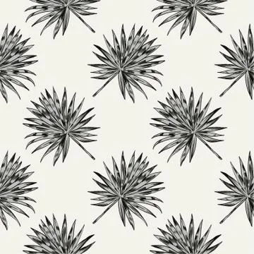Exotic flowers set. Botanical vector vintage illustration Stock Illustration