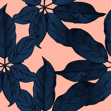 Exotic flowers set. Botanical vector vintage illustration Illustrazione stock
