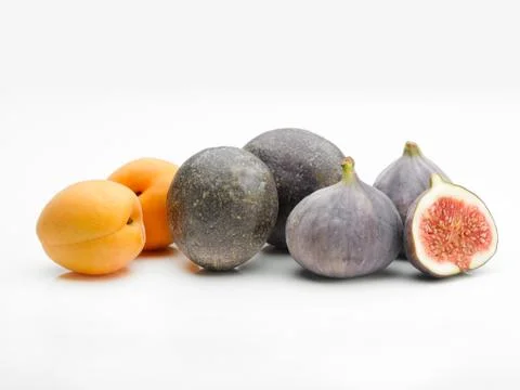 Exotic Fruit sliced Stock Photos