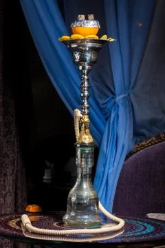 Exotic hookah Stock Photos