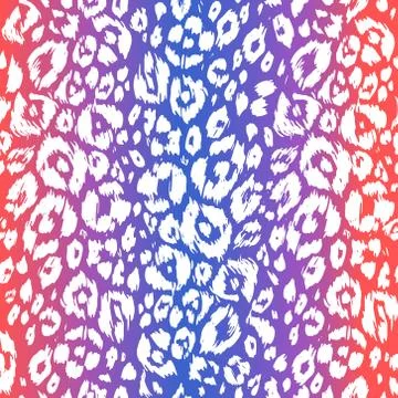 Exotic Leopard Background Stock Illustration