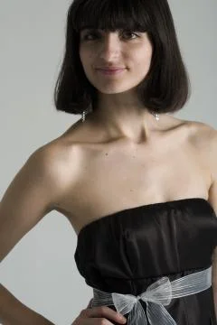 Exotic Model Studio Shot Stock Photos