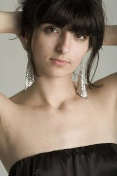 Exotic Model Studio Shot Stock Photos