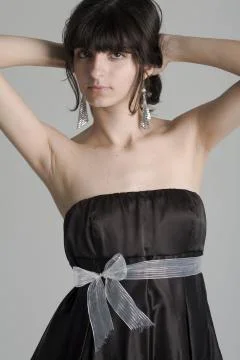 Exotic Model Studio Shot Stock Photos