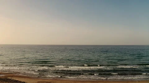Exotic Ocean View From Beach. Stock Footage 240497559