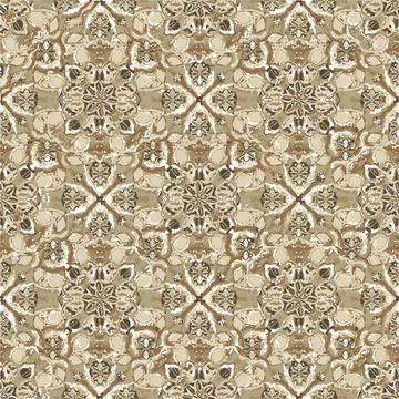 Exotic Ornate Seamless Pattern Digital collage technique exotic ornate sea... Stock Photos
