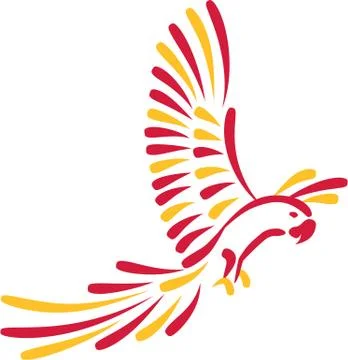 Exotic Parrot イラスト素材