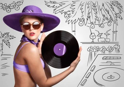 Exotic party. Stock Photos