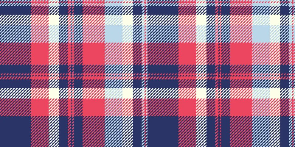 Exotic pattern vector check, event seamless plaid textile. Fluffy backgroun.. Stock Illustration
