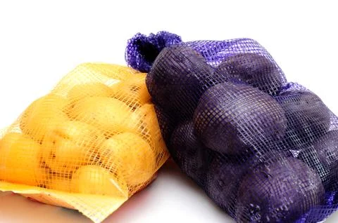 Exotic potatoes Stock Photos