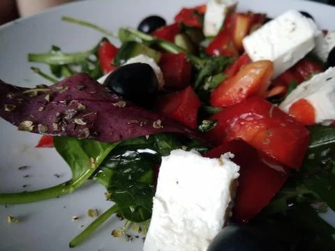 Exotic salad. Stock Photos