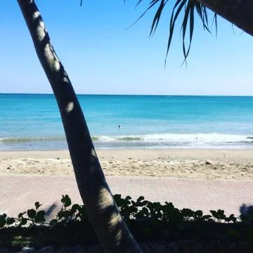 Exotic sea view Stock Photos