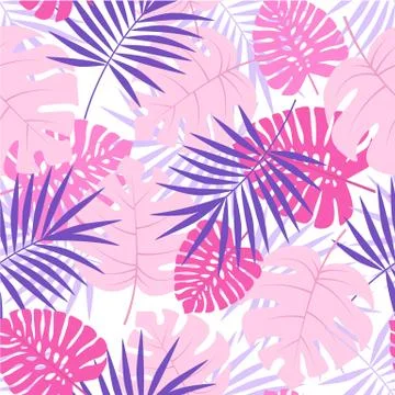 Exotic seamless pattern Stock Illustration