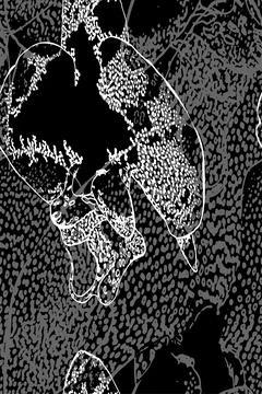 Exotic seamless vector textured background with grunge texture graphics. Stock Illustration