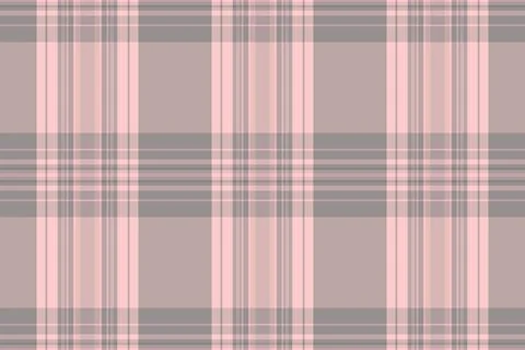 Exotic texture vector seamless, lady plaid tartan textile. Window check bac.. Stockillustratie