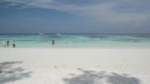 Exotic tropical beach Video stock 45029023