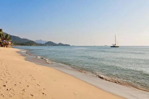Exotic tropical beach. Stock Photos