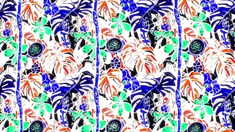 Exotic Tropical Elegance – Vertical Motion Animation Video stock 306401749