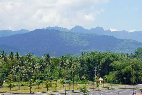  exotic tropical landscape on java island Stock Photos