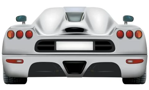 Exotics Car Stock Illustration