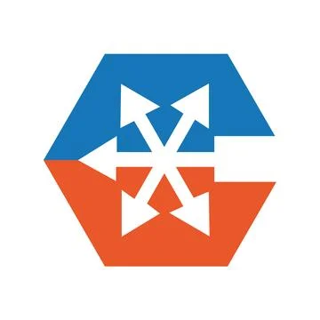 Expand Arrows Alt Vector Icon Design Free Vector Stock Illustration