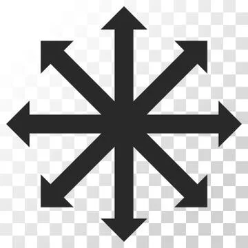 Expand Arrows Vector Icon 스톡 일러스트