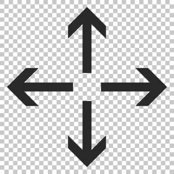 Expand Arrows Vector Icon Stock-Illustration