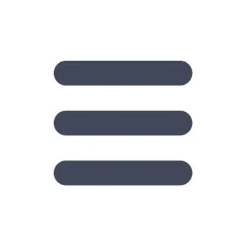 Expand Menu Icon Vector flat design style Stock Illustration