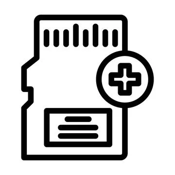 Expandable storage line icon vector illustration Illustrazione stock