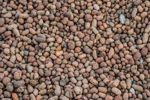 Expanded clay aggregate Stock Photos